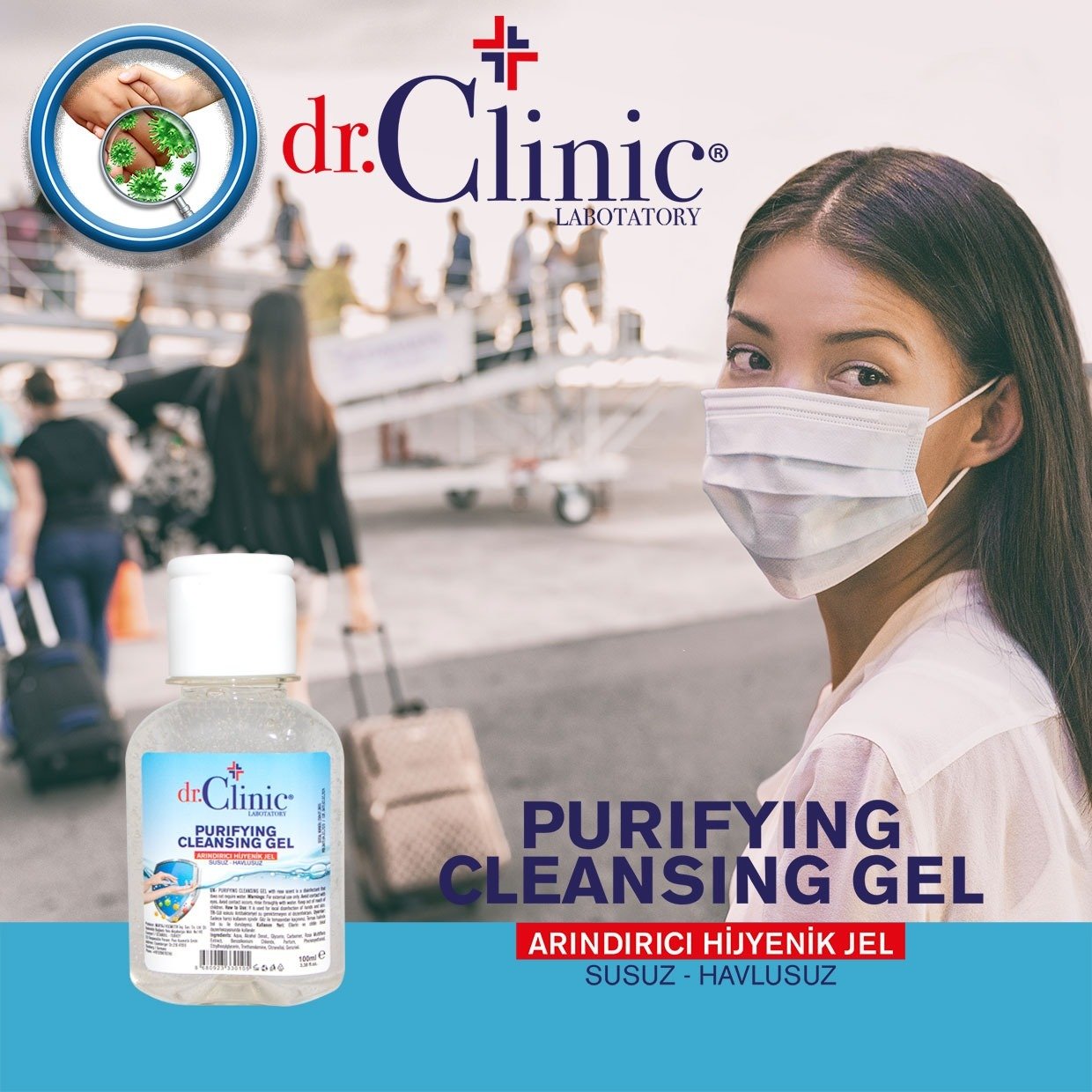 Dr. Clinic Dezenfektan Jel 100 ml