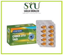 Osende Çörekotu Yaği 30 Yumuşak Kapsül
