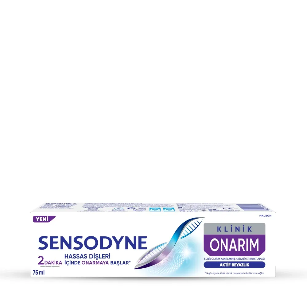 Sensodyne Klinik Onarım Aktif Beyazlık 75 ml