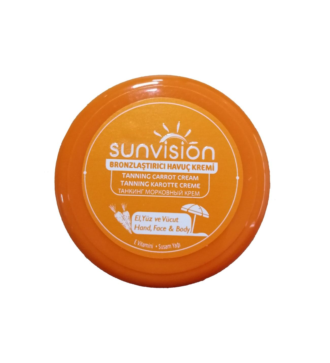 Sunvision Bronzlaştırıcı Havuç Kremi 100 ml