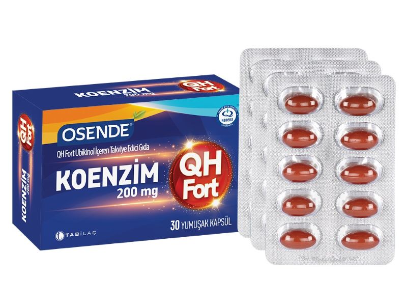 Osende 200 Mg Koenzim Qh Fort 30 Yumuşak Kapsül