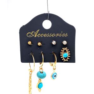 Dörtlü Spor Küpe 0200-84