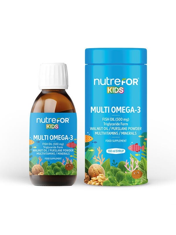 Nutrefor Kıds Multı Omega-3 Surup 150 Ml