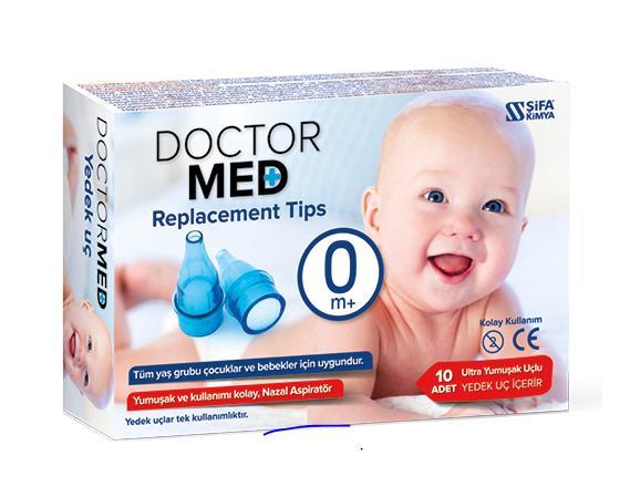 DOCTOR MED BEBE NAZAL ASPIRATORU YEDEK UC 10 LU