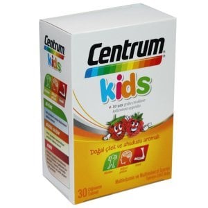 Centrum Kids 30 Çiğneme Tableti 4-10 Yaş