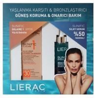 Lierac Sunific Suncare1 Creme Spf30 KOFRE ( Cream + Silky Serum )