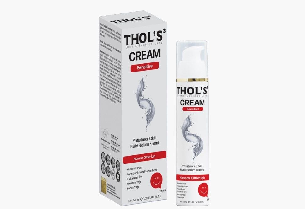 Thol's Cream Sensitive Hassas Ciltler İçin Yatıştırıcı Etkili Fluid Bakım Kremi 50 ml