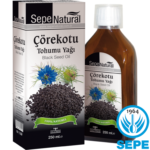 Çörekotu Tohumu Yağı 250 ml SOĞUK SIKIM Çörek otu