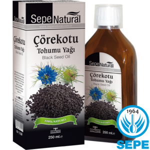 Çörekotu Tohumu Yağı 250 ml SOĞUK SIKIM Çörek otu