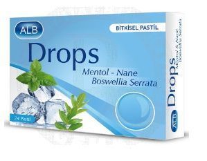 Alb Mentol Nane Boswellia Serrata 24 Pastil
