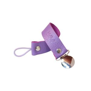 Kidful Bitkisel Boyalı Emzik Askısı - Lavender