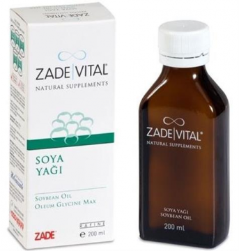 Zade Vital Soya Yağı 200 Ml