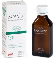 Zade Vital Soya Yağı 200 Ml