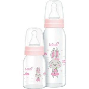 Bebsi Cam Biberon 125 ml - Pembe