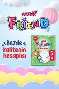 Goon Friend Cilt Dostu 7 Numara Külot Bebek Bezi 42 Adet