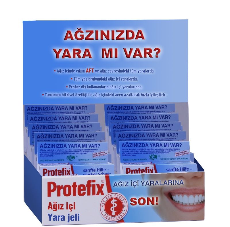 PROTEFIX 10 ADET KORUMA VE YARA JELI KAMPANYA PAKETI