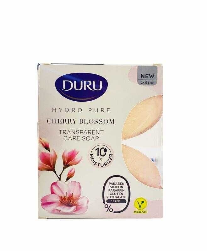Duru Hydro Pure Sakura Çiçeği Sabunu 2'li 135 gr