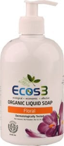 Ecos3 Organik Floral Sıvı Sabun 500 ml