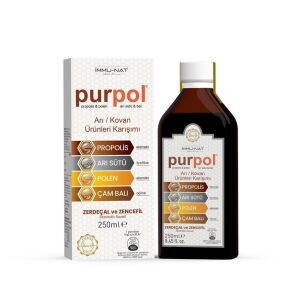 İmmu-Nat Purpol Propolis ve Polen Sıvı Ekstratı 250 ml