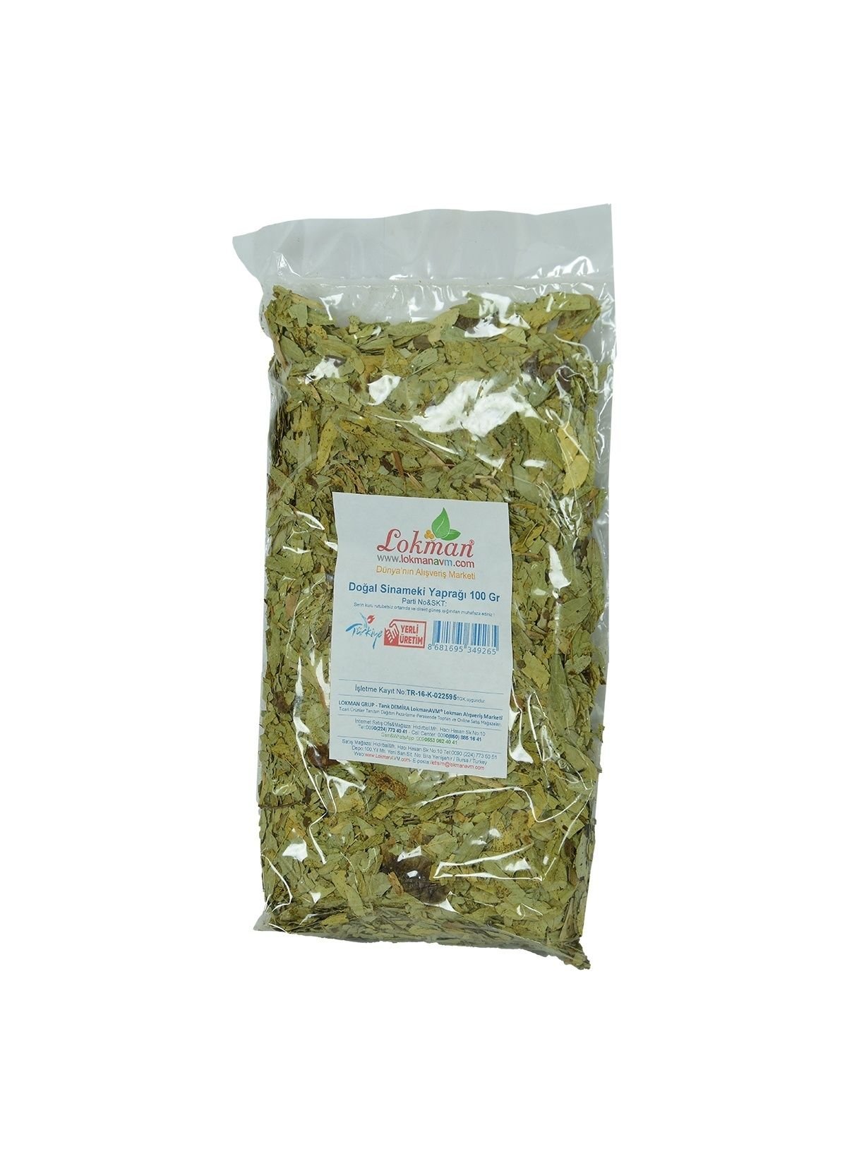 Lokmanavm Sinameki Yaprağı 100 gr