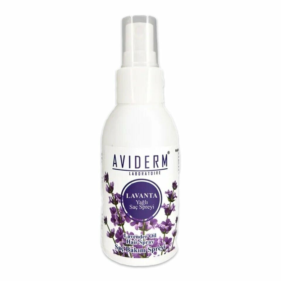 Aviderm Lavanta Yağlı Bit Kovucu Saç Spreyi 100 ml