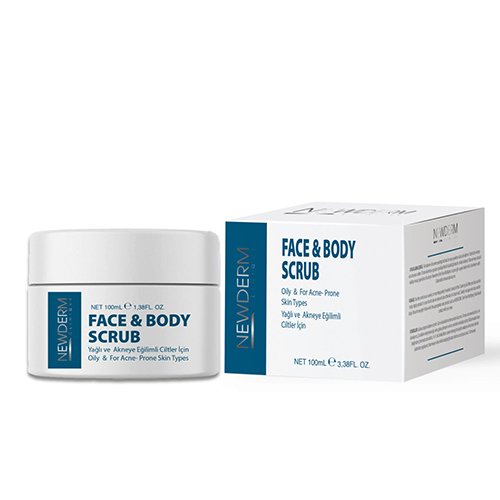 Newderm  Face  Body Scrub