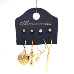 Dörtlü Spor Küpe 0200-106