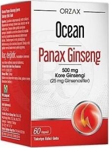 Ocean Panax Ginseng 500 mg 60 Kapsül