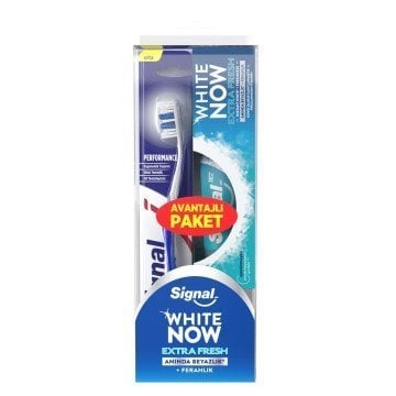 Signal White Now Exta Fresh Diş Macunu 75ml+Fırça Set