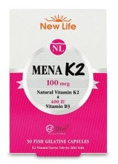 3 Al 2 Öde New Life Mena K2 100 Mcg 30 Kapsül