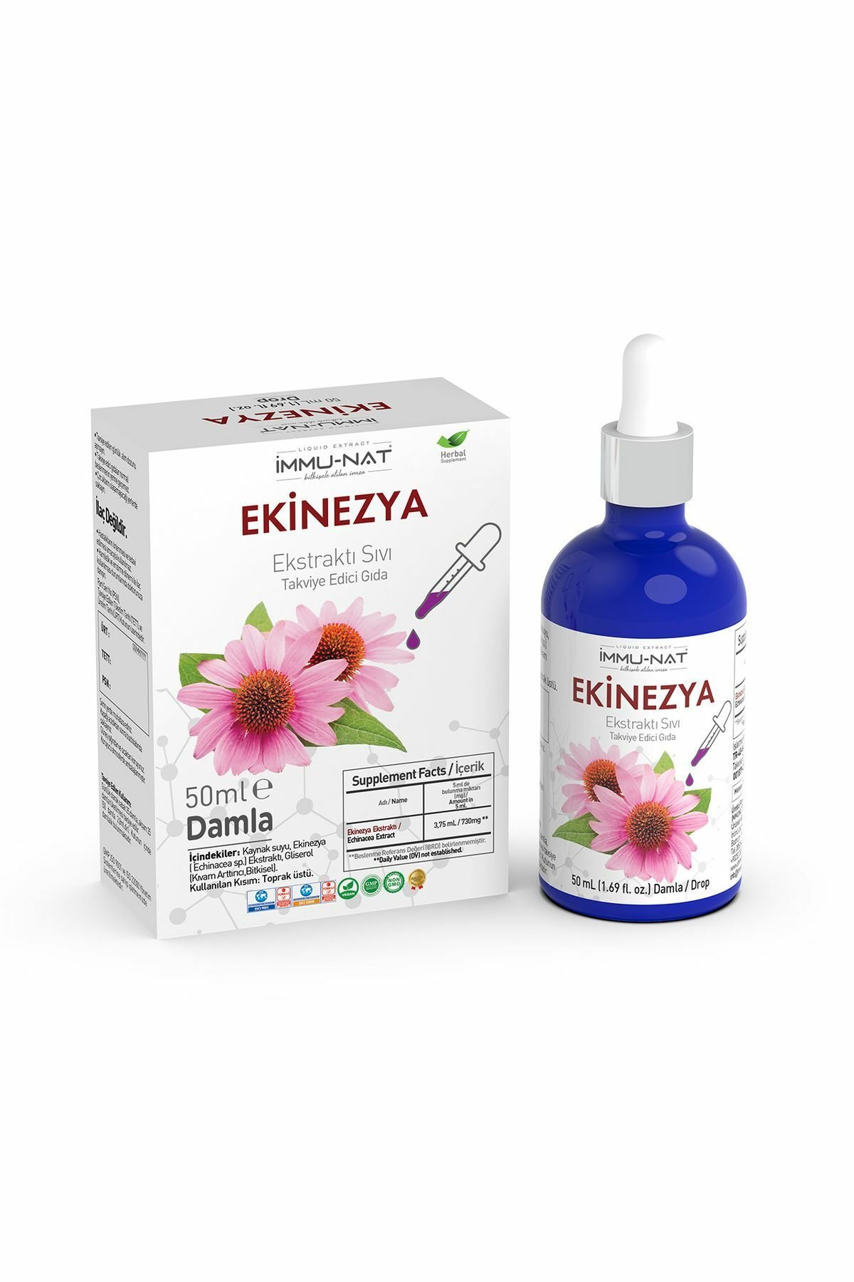İmmu-Nat Ekinezya Damla 50 ml