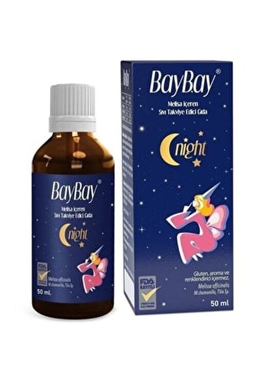 Baybay Night Melisa İçeren Damla 50 ml