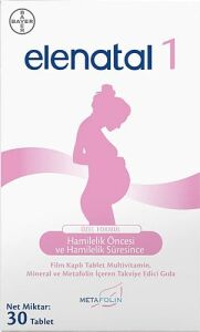 Elenatal 1 30 Tablet - 6 Adet