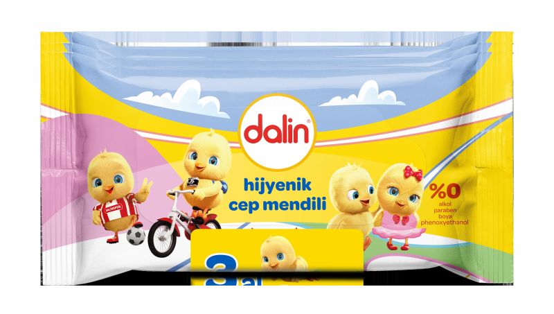 Dalın Islak Mendıl Cep Hıjyenık 15 Adetx3