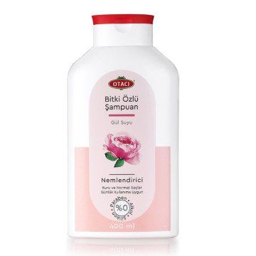 SKT:08/2023 Otacı Şampuan Bitki Özlü Gül Suyu (Nemlendirici) 400ML