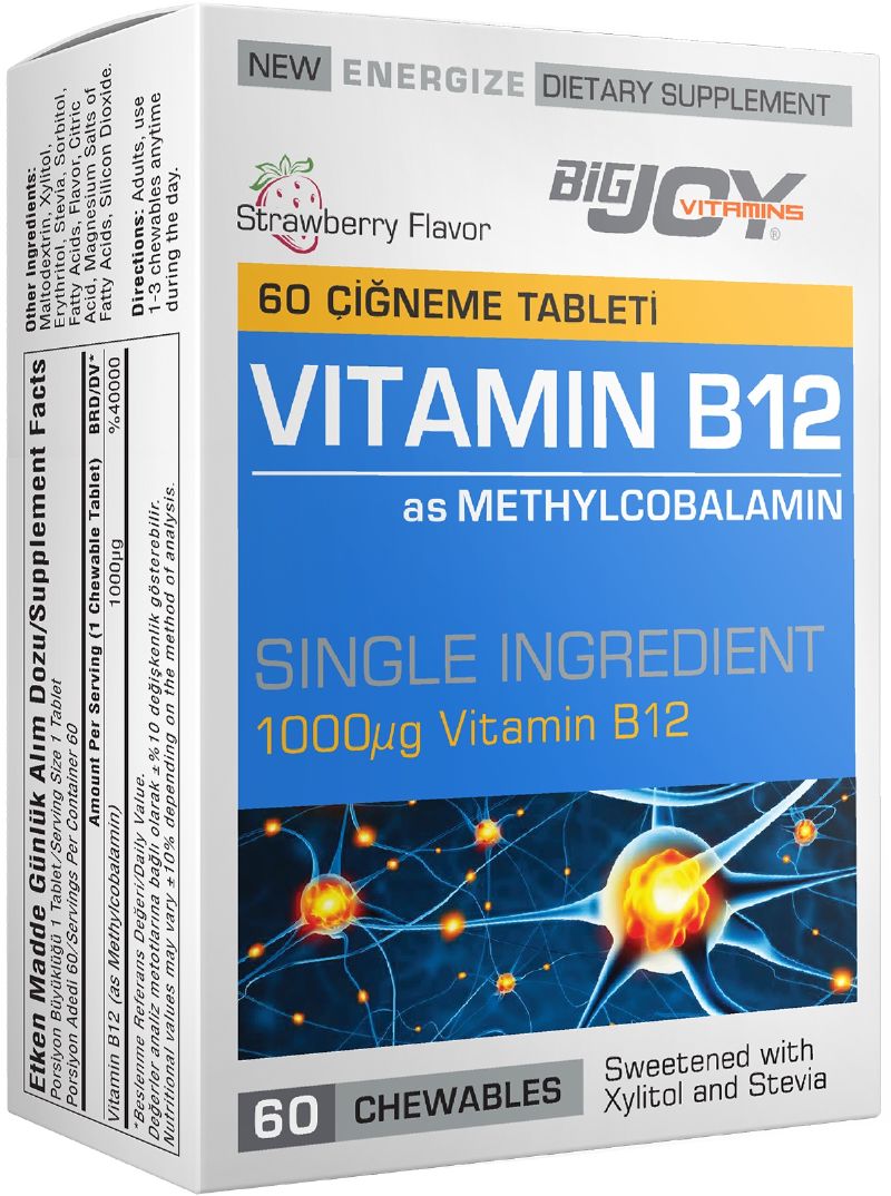BIGJOY VITAMINS B12 60 CIGNEME TABLET