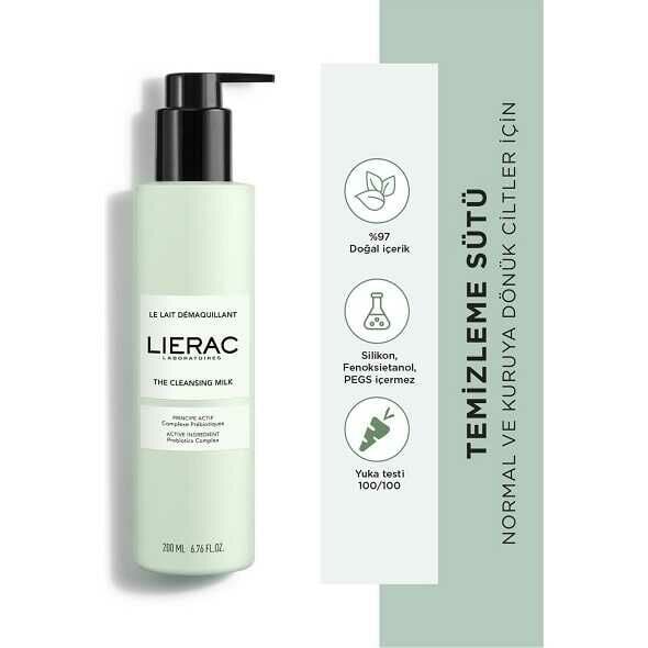 Lierac Paris Cleansing Milk 200 ml
