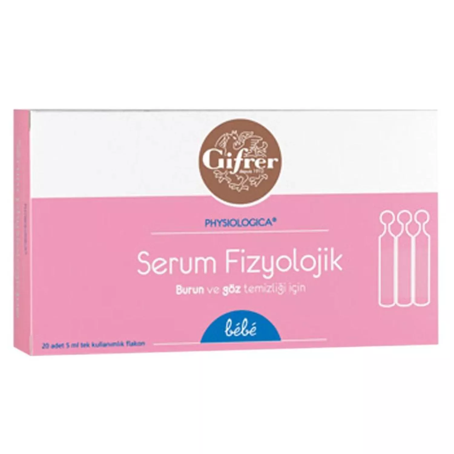 Medimpex Serum Fizyolojik Flakon 5 ml x 20
