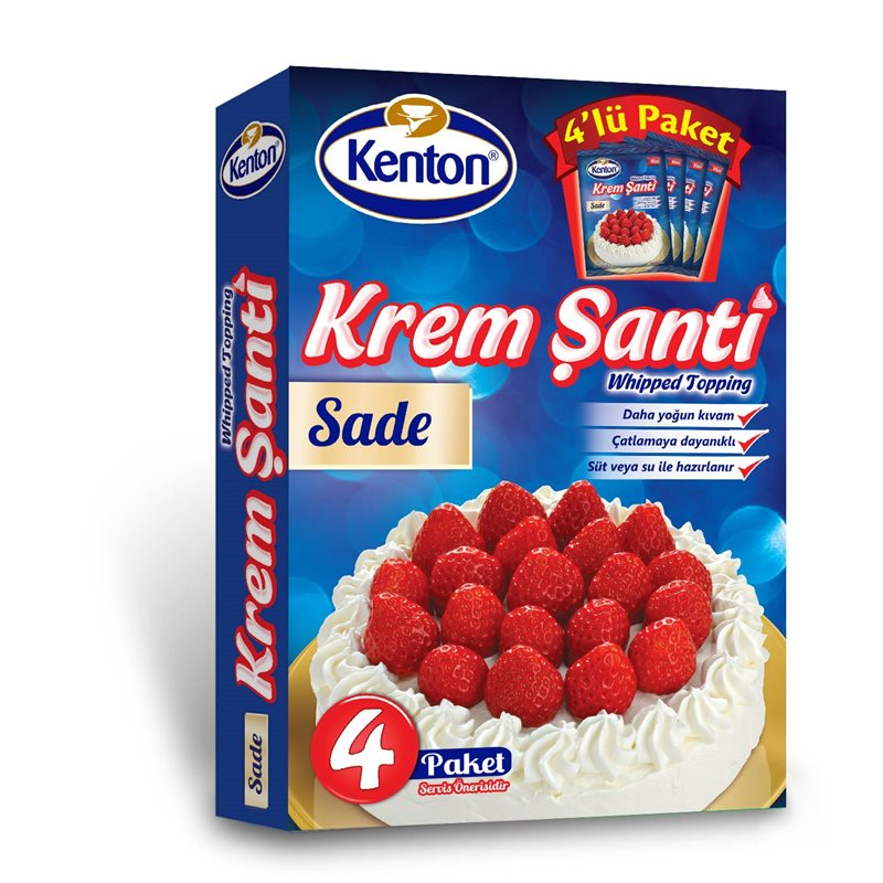 Kenton Krem Şanti Sade 150 G