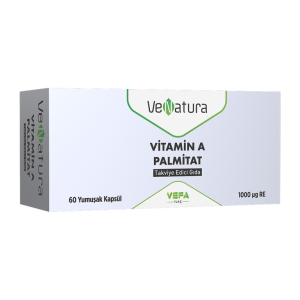 VeNatura Vitamin A Palmitat 60 Kapsül Takviye Edici Gıda