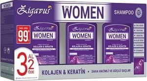 Zigavus Kolajen Women Şampuan 300 ml - 3 Al 2 Öde (299,50 TL Etiketli)