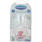 BabyTime BT145 Şeffaf Gövdeli Emzik No: 3