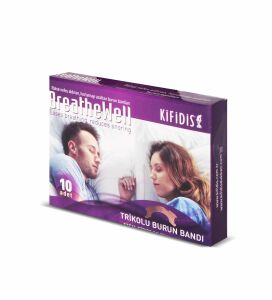 Kifidis Breathewell Trikolu Burun Bandı 10'lu
