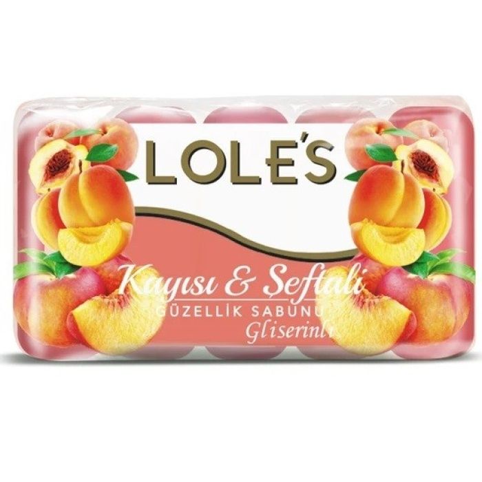 Lole's Güzellik Sabunu Kayısı Şeftali 5'li
