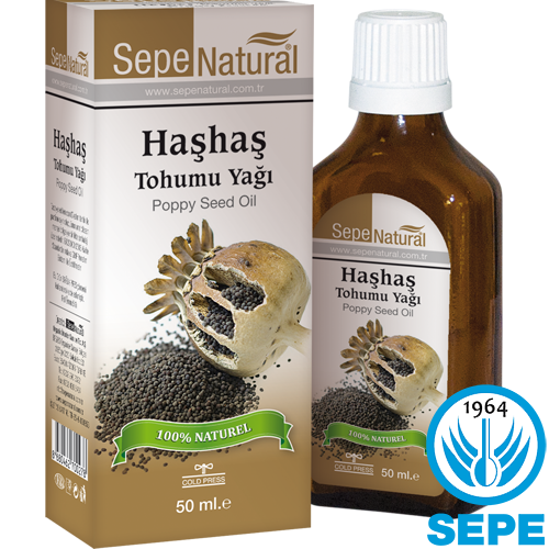Haşhaş Tohumu Yağı 50 ml %100 Saf Soğuk Sıkım