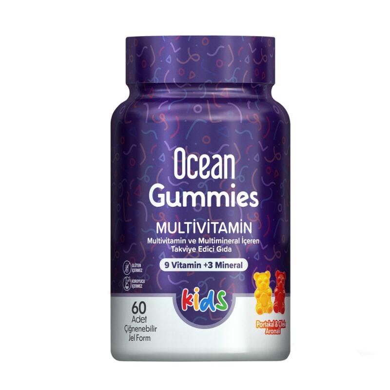 OCEAN GUMMIES MULTIVITAMIN KIDS CIG JEL