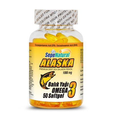 SPN Alaska Omega 3 50 Softgel x 1000 mg | Balık Yağı 4 Adet Fiyatı