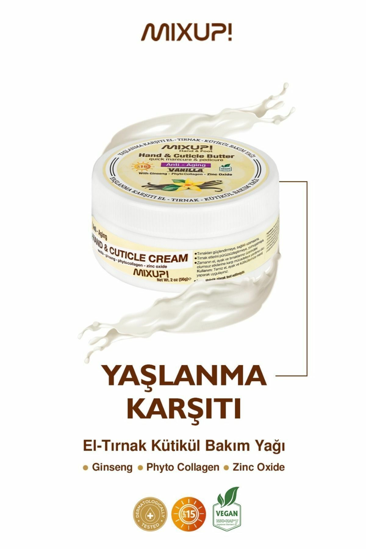 Mixup Yaşlanma Karşıtı El Tırnak Kütikül Bakım Yağı 56 gr