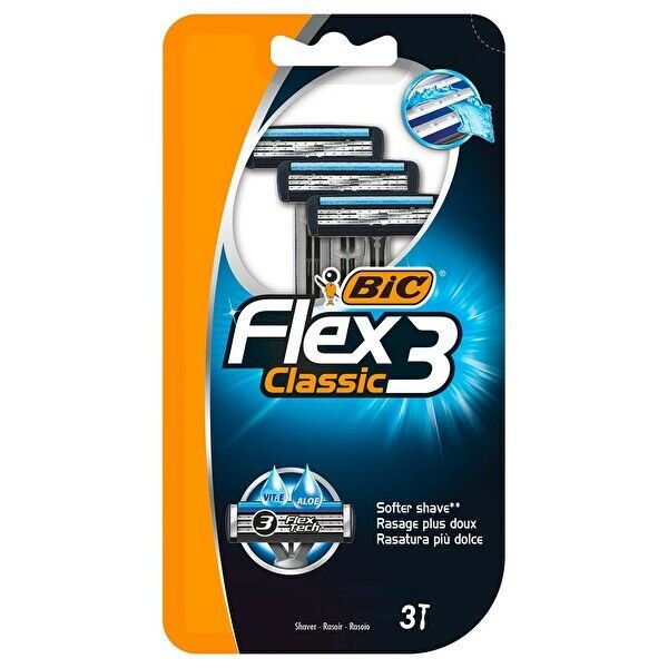 Bic Flex3 Classic Kullan At 3'lü