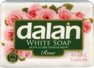 Dalan Beyaz Kalıp Saf Sabun Güllü 150 gr 4'lü